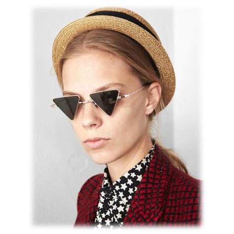 ysl silver sunglasses|ysl sunglasses women's.